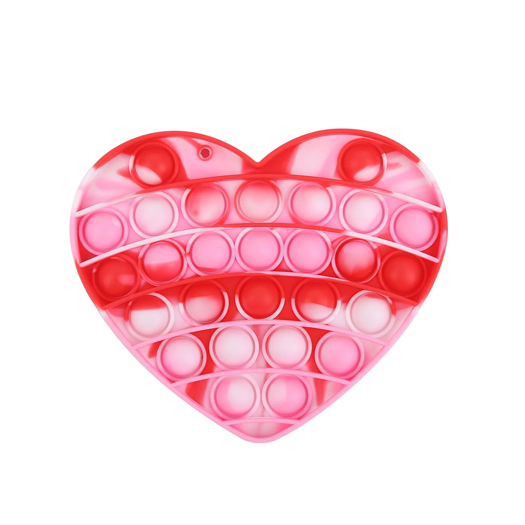 Heart Shaped Plastic Fidget Toy K10616
