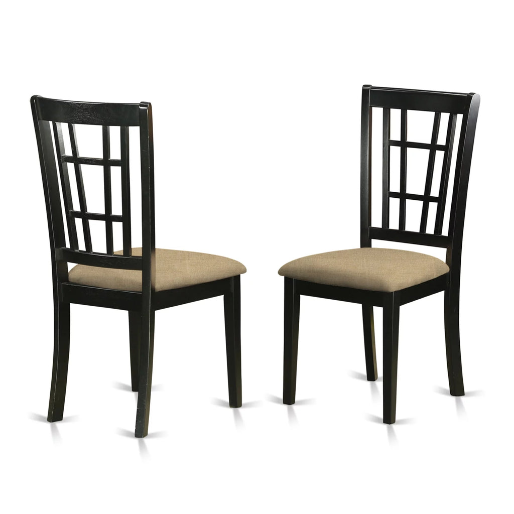 6 Pc Kitchen Dining Set Table 4 Chairs Bench N6146