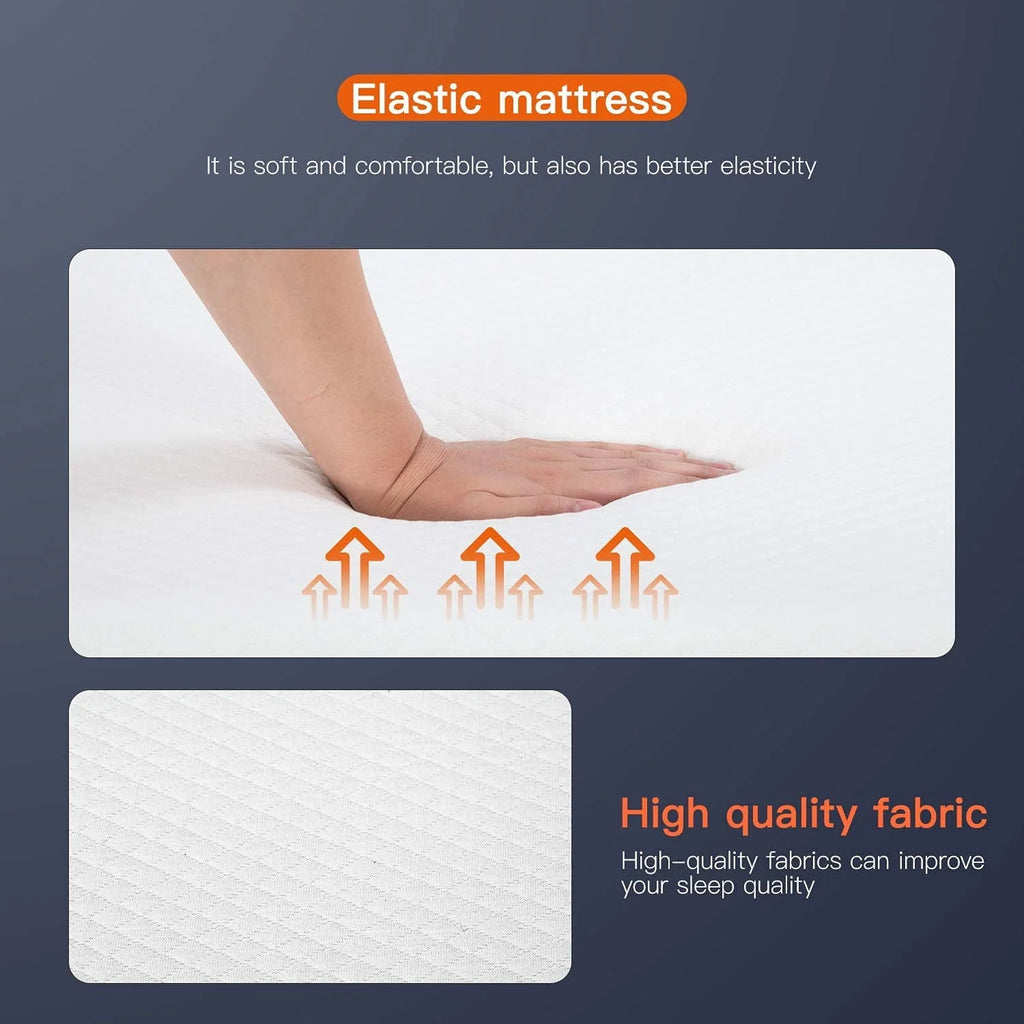 8 inch Twin Size Memory Foam Gel Mattress Q819313