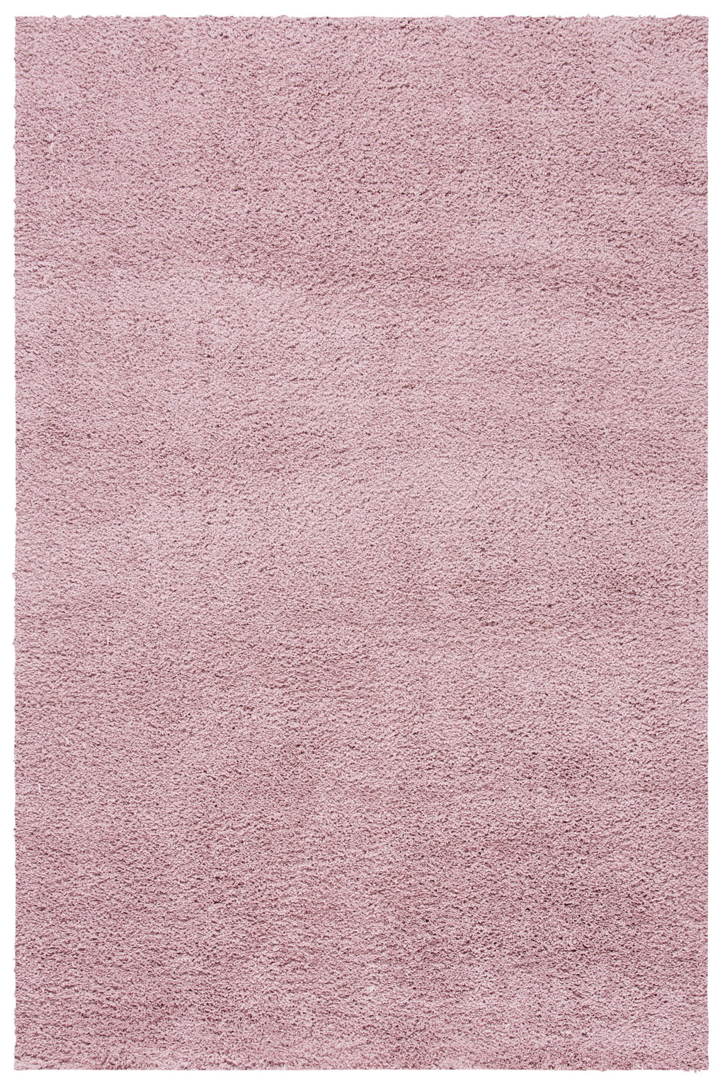 Pink Plush Shag Area Rug D718
