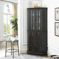 Charcoal Corner Cabinet K38676