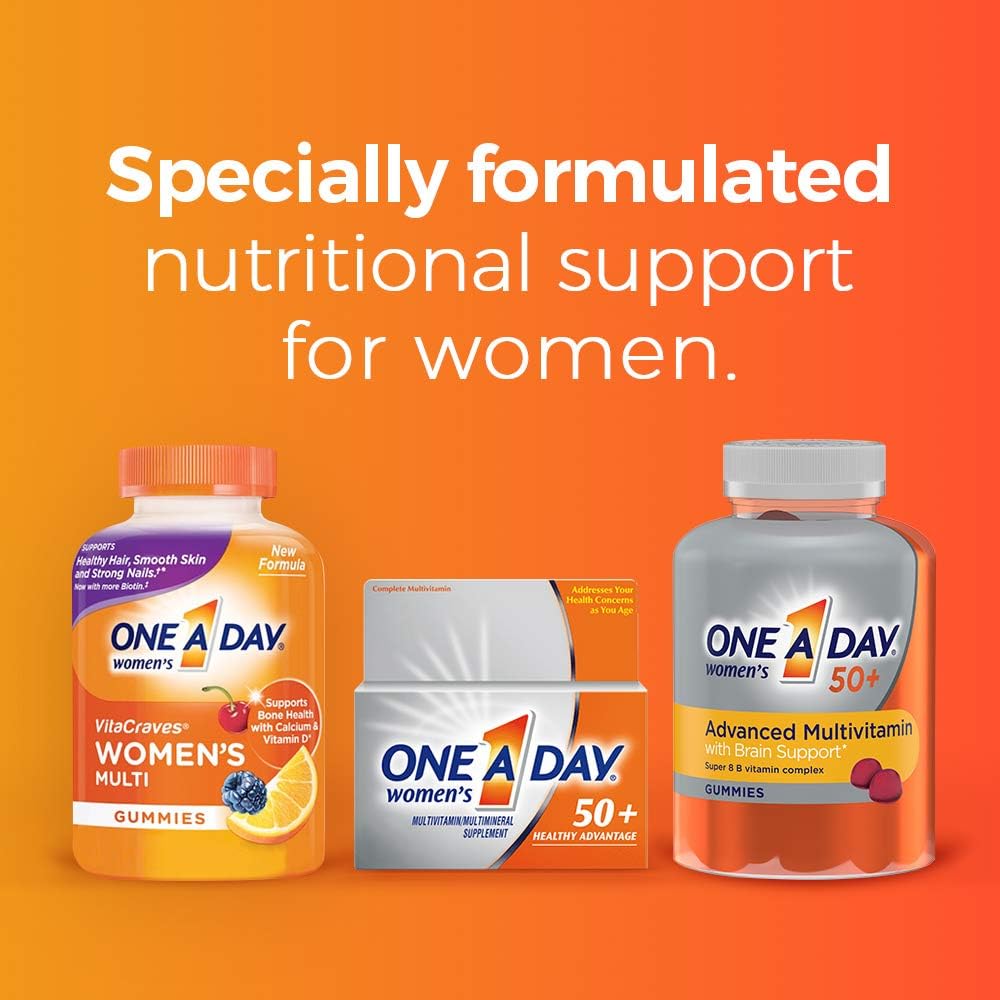 Women's 50+ Advanced Multivitamin Gummies, 110 Count L70916