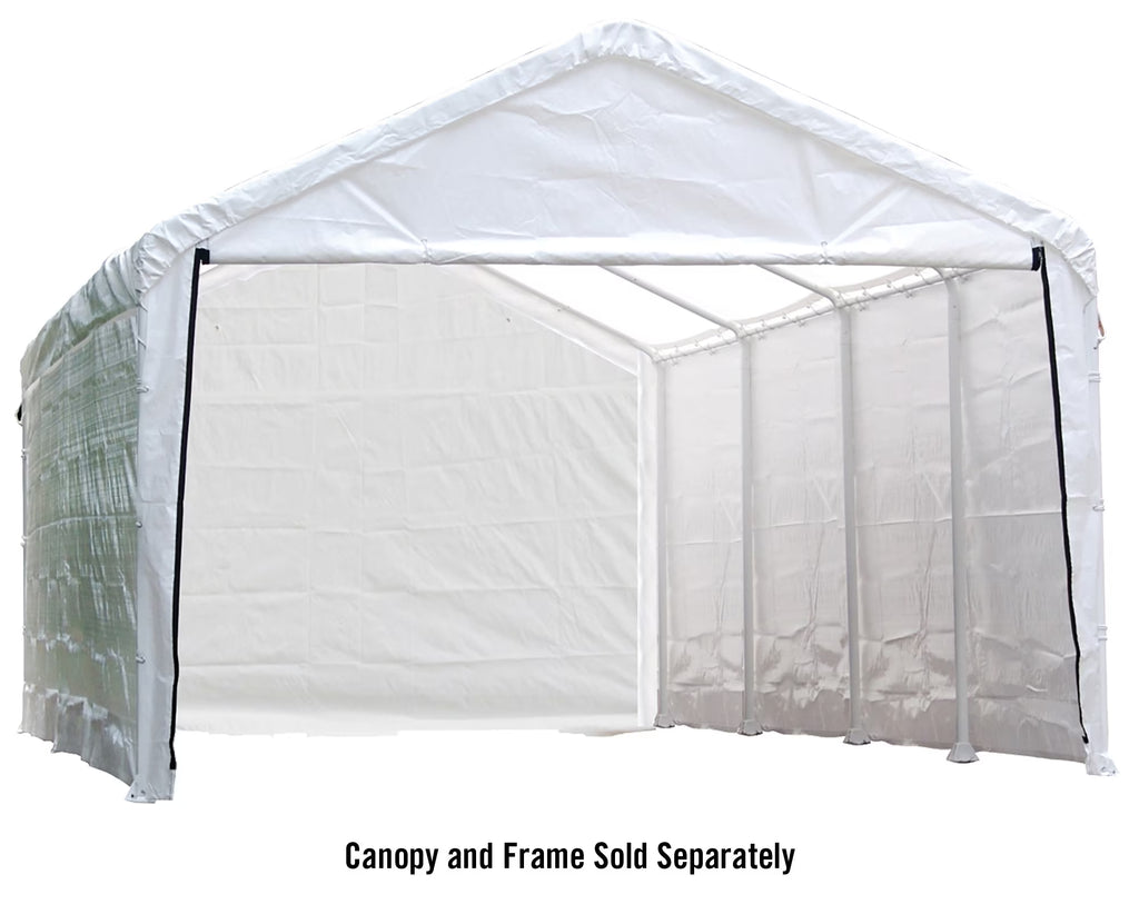 12' x 30' White Canopy Enclosure Kit K60564