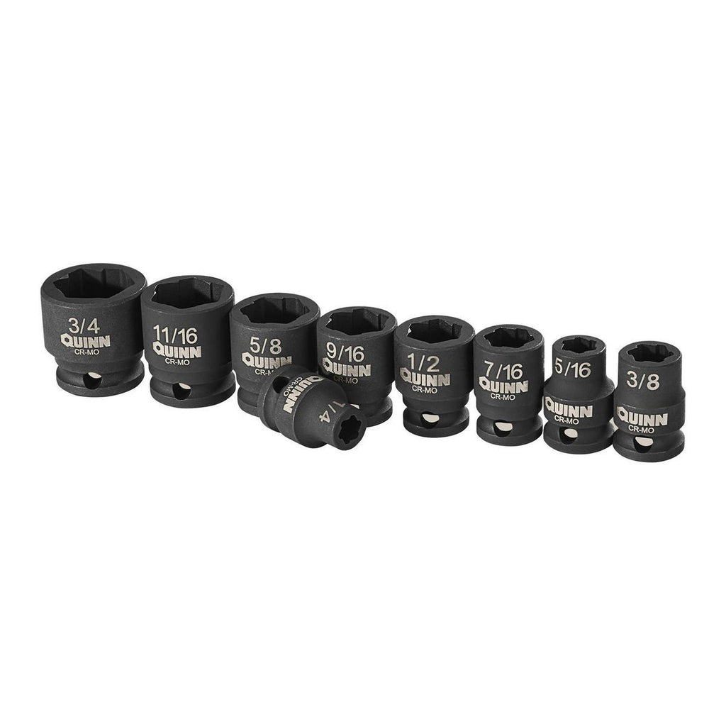 3/8 in. Drive SAE Bolt Extractor Socket Set, 9-Piece Q16513