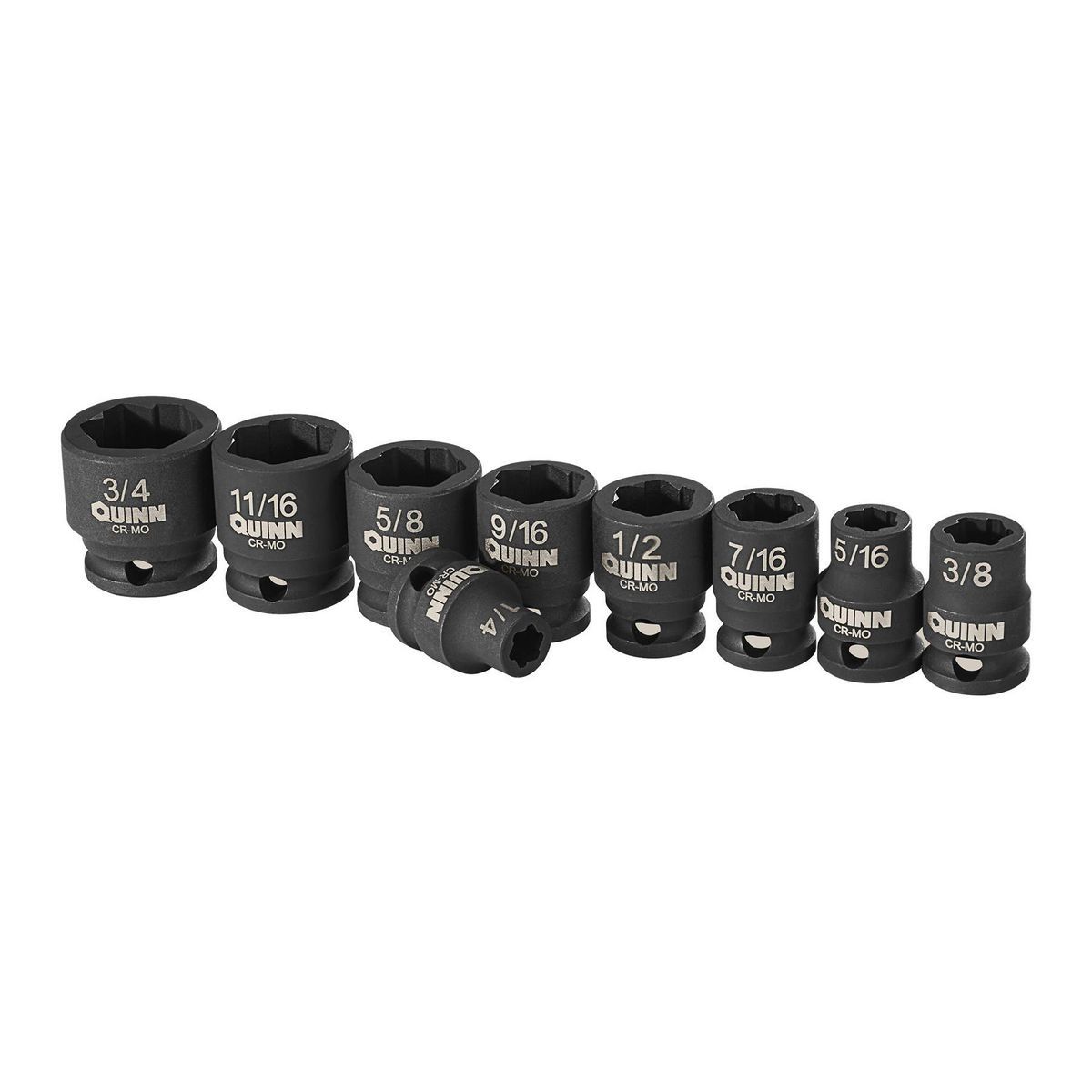 3/8 in. Drive SAE Bolt Extractor Socket Set, 9-Piece Q16513