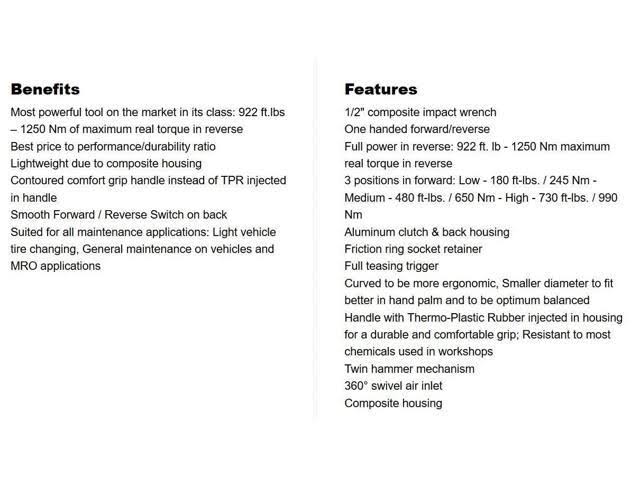 1/2in Composite Impact Wrench Y875236