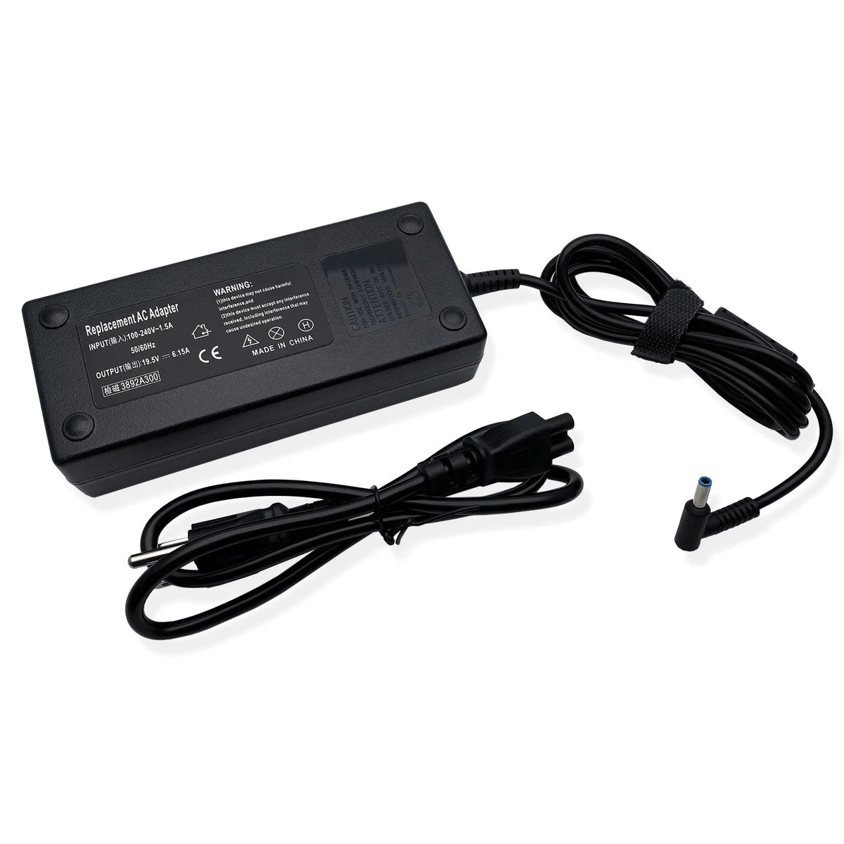 120W AC Adapter Charger Power Supply 19.5V 6.15A Q19642
