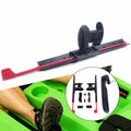 2Pcs Adjustable Kayak Foot Braces Pedals with Rudder Foot Control System Z458158