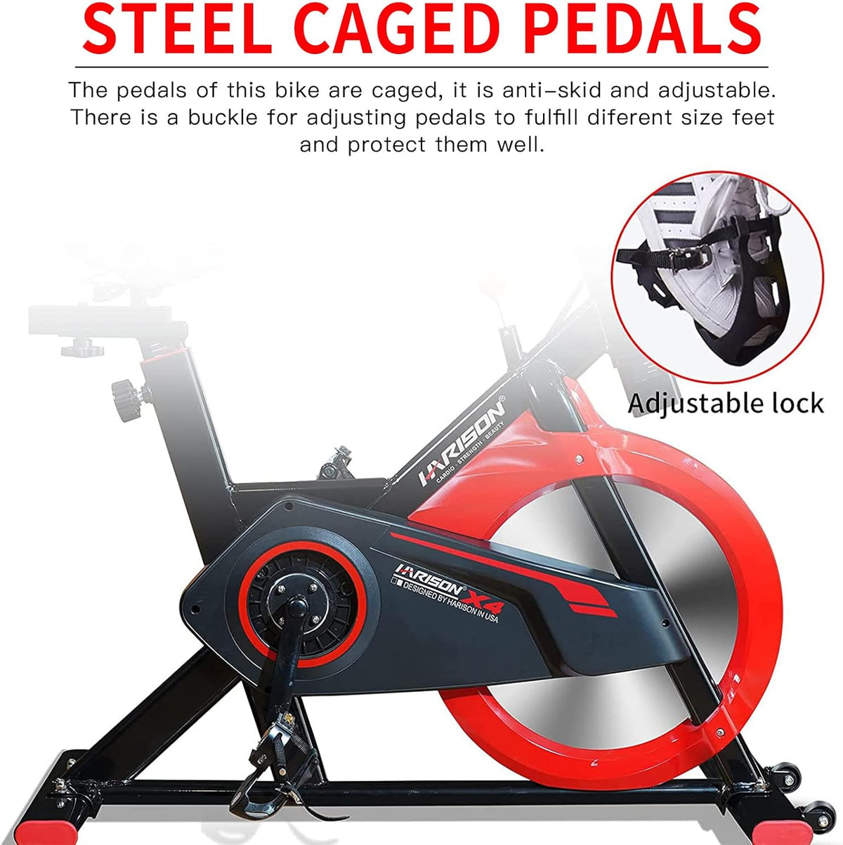 Exercise Bike with Tablet Holder Indoor Cycling Bike V580