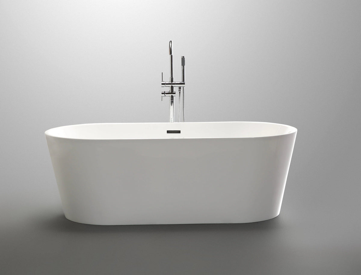 59 in. Freestanding Soaking Bathtub U202025