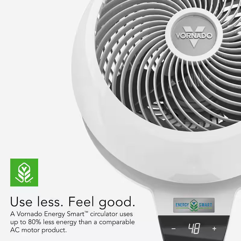 White Variable Speeds Pedestal Fan with Remote Control F12570