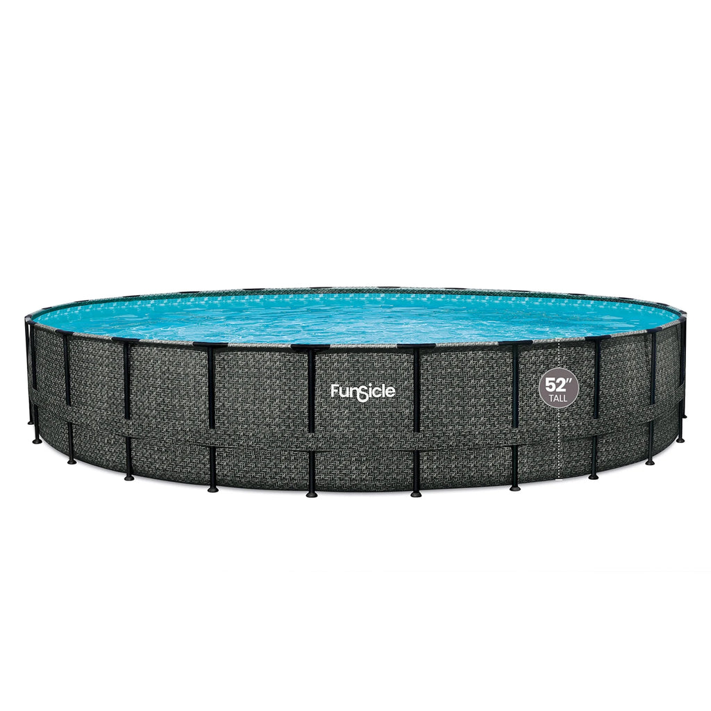 24' x 52" Round Above Ground Swimming Pool C89163