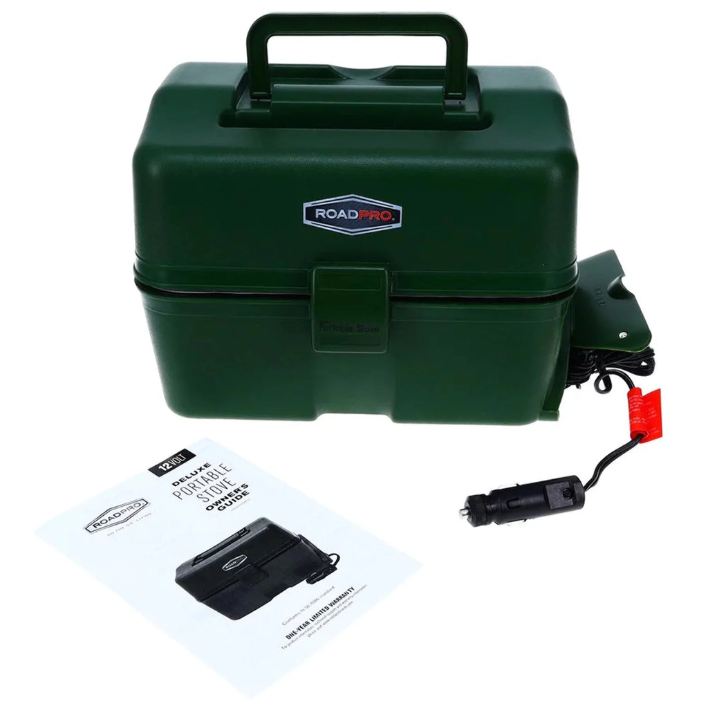 Green 12V Plug Portable Stove U989202