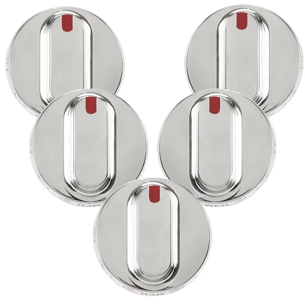5 Pcs Range Dial Knob O658