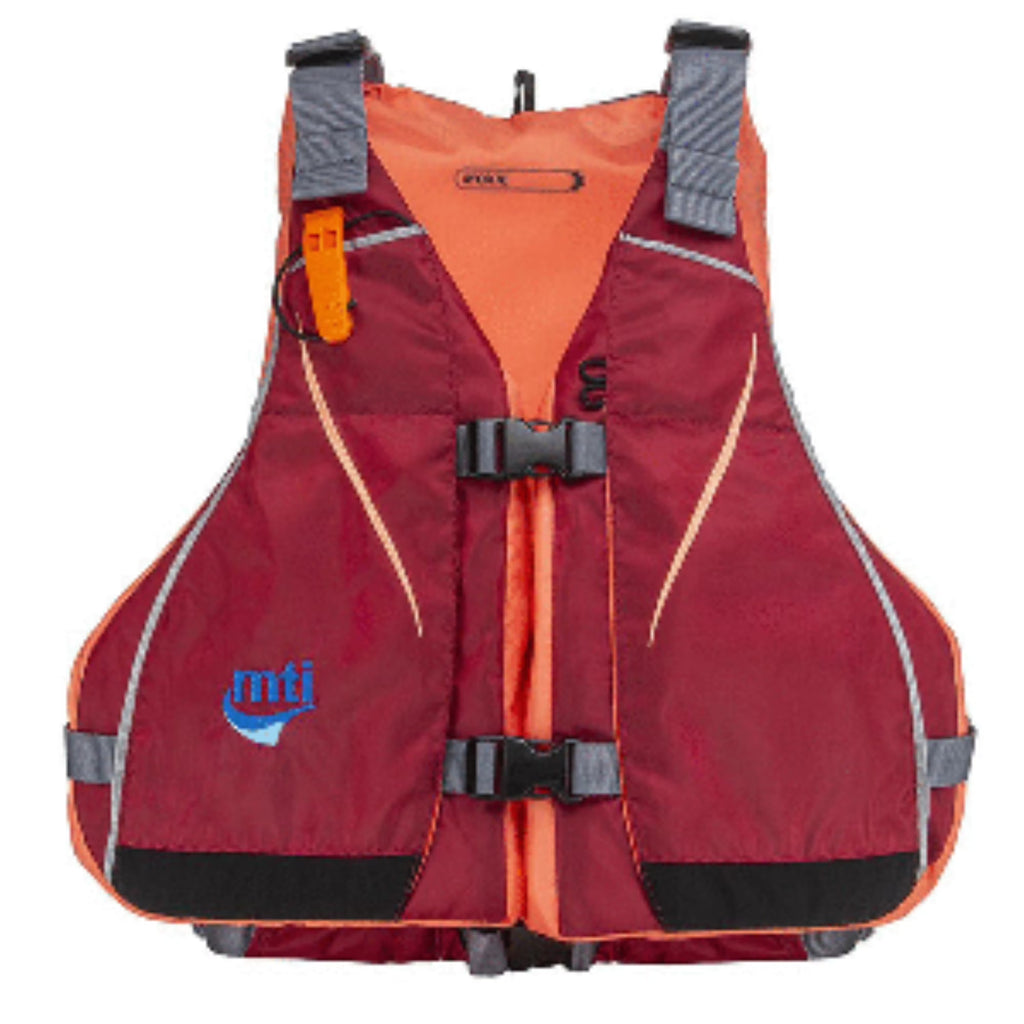 Womens Life Jacket Merlot Coral X-Small/Small L1895