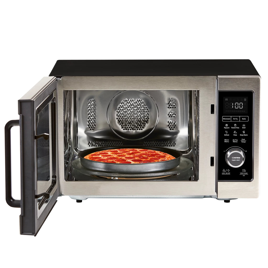 Stainless Steel Black Microwave Air Fryer N979293