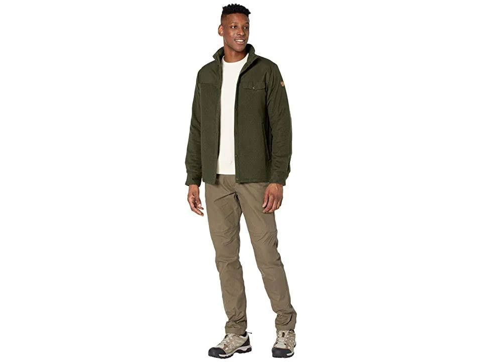 Men's Wool Padded Jacket Deep Forest Large G45765