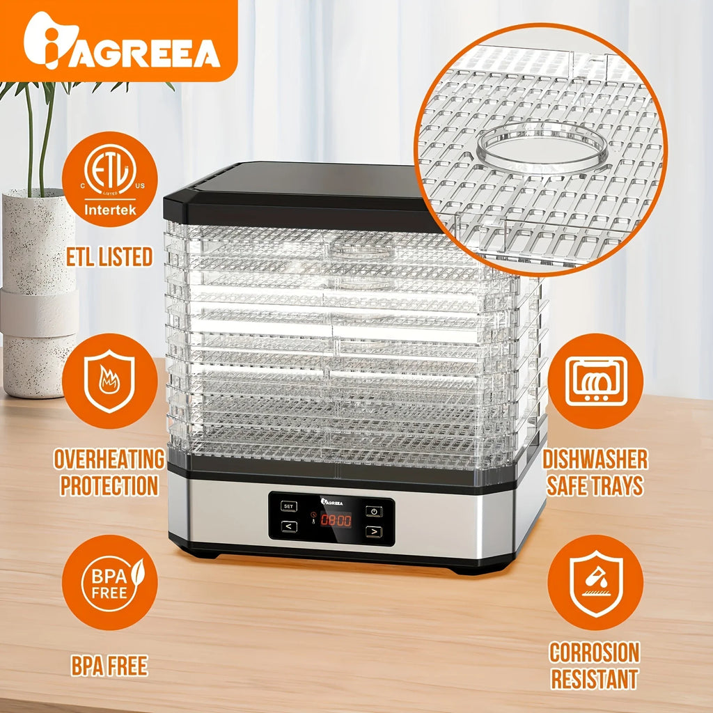 8 Trays Digital Food Dehydrator W620