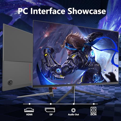 24 Inch Curved Gaming Monitor Full HD 1080P Frameless FreeSync I271437