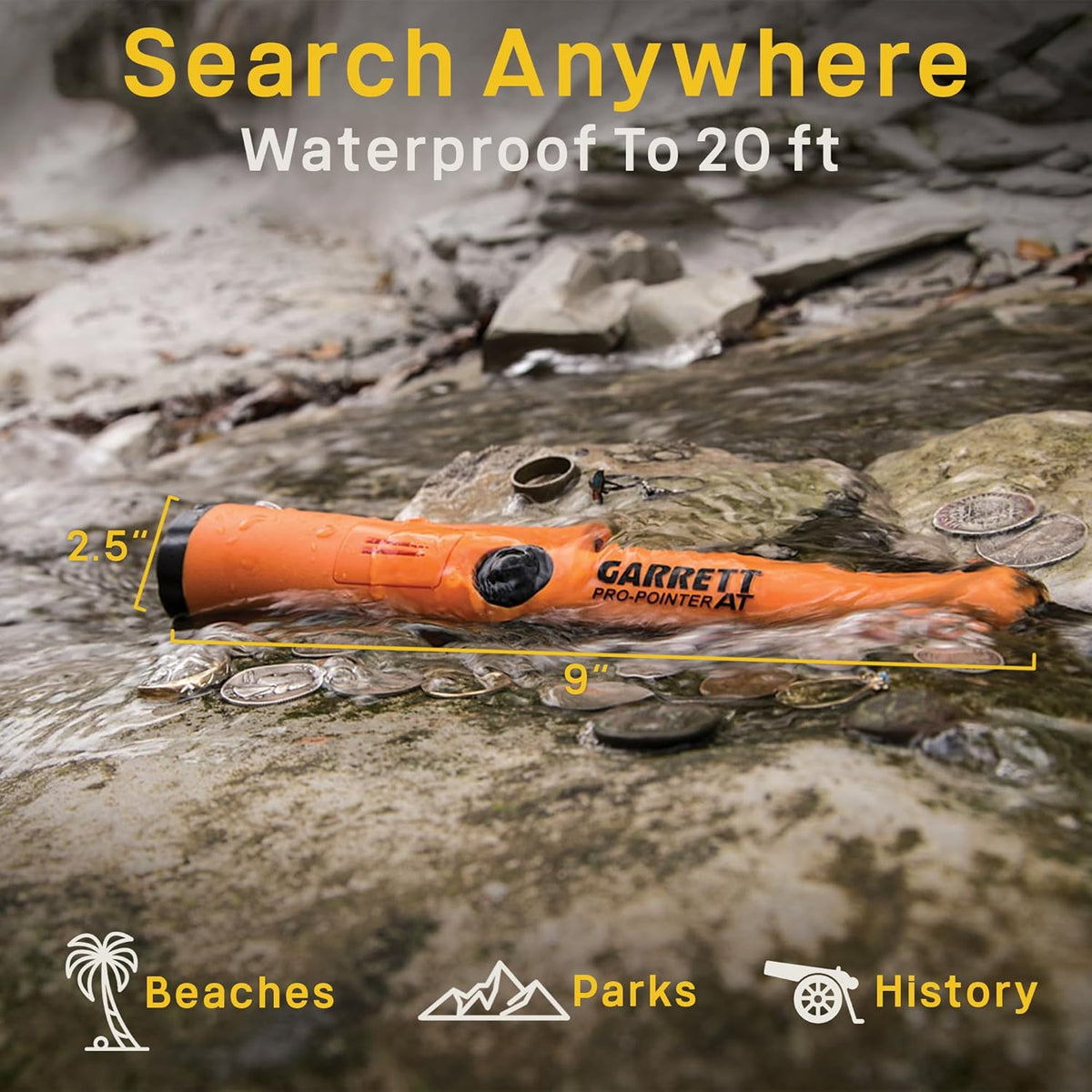 Metal Detector and Pinpointer Bundle M7499