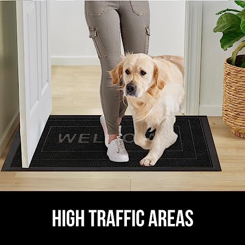 Gray Diamond 17x29 Natural Rubber Doormat P919469