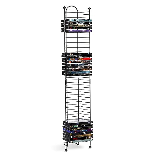 Black Steel Blu-Ray Rack K320
