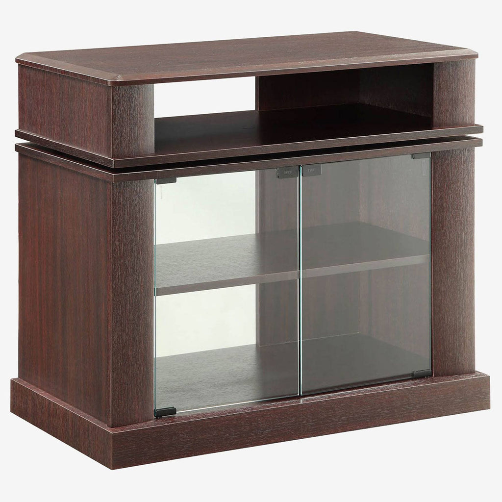 Cherry Swivel Top Entertainment Cart A722747