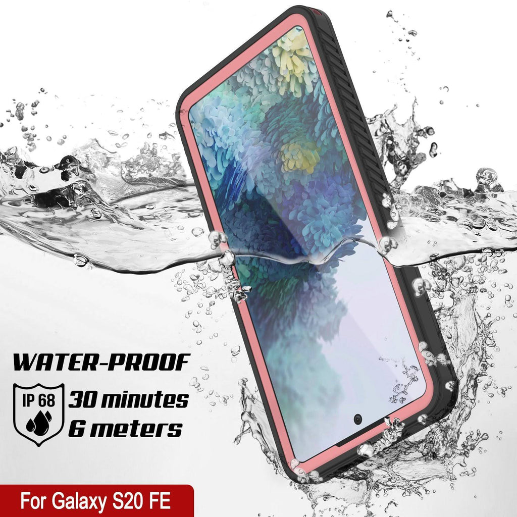 Water/Shock/Snowproof Slim Screen Protector Case Pink Z688404