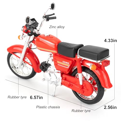 1:10 Green Motorcycle Toy Car R6042