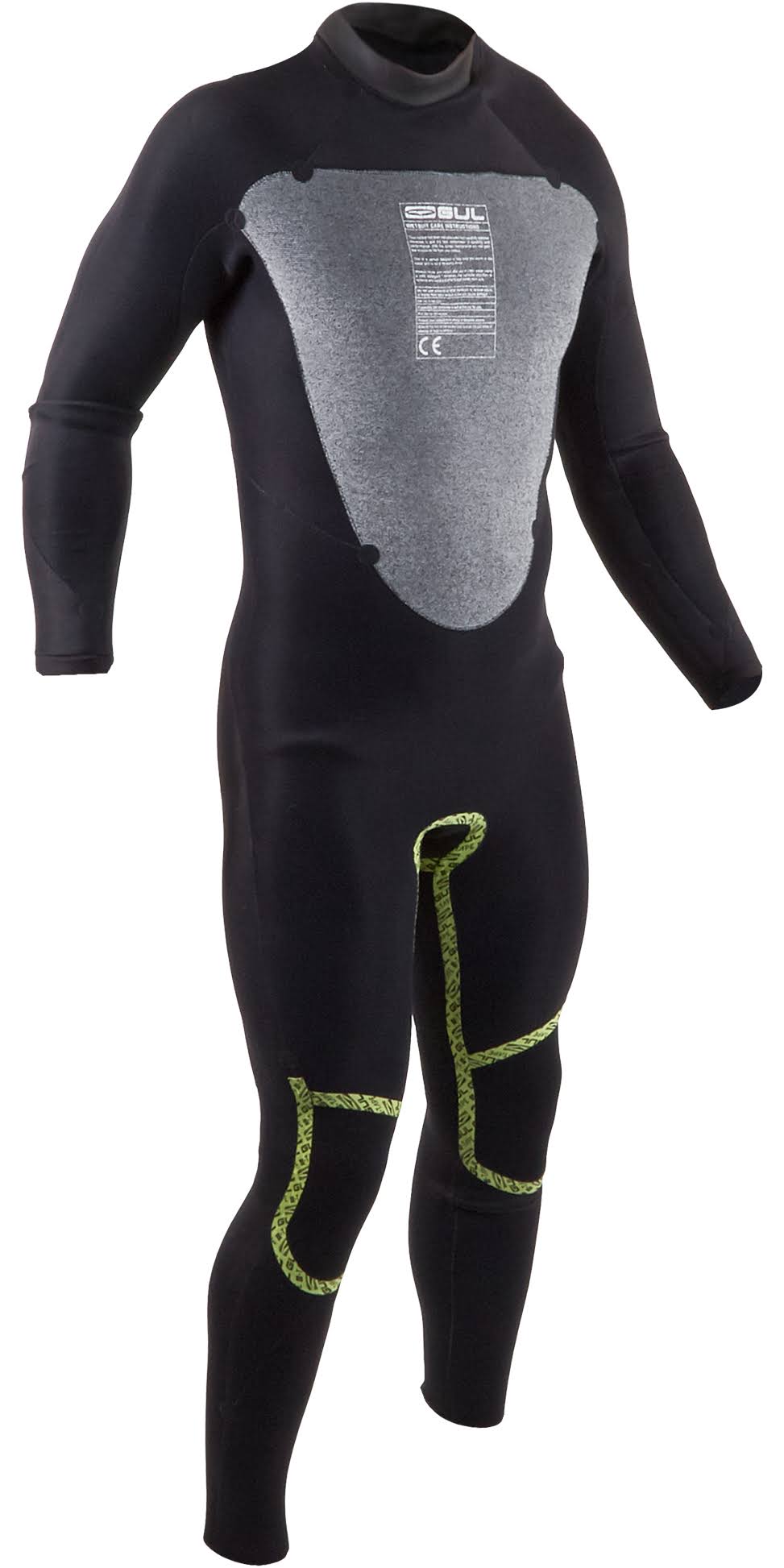3/2mm Back Zip Wetsuit Black E751238