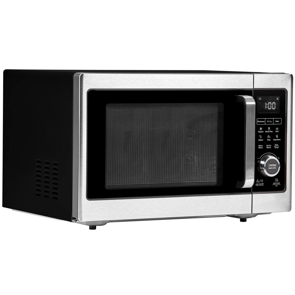 Stainless Steel Black Microwave Air Fryer N979293