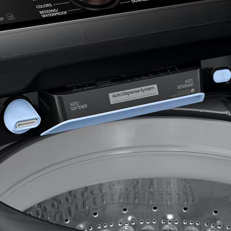 Top Load Washer with Pet Care Solution and Auto Dispense System in Brushed Black G618855