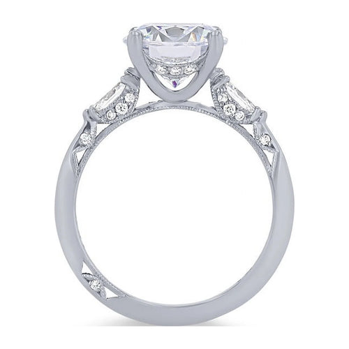 14K White Gold Solitaire Diamond Ring Z138