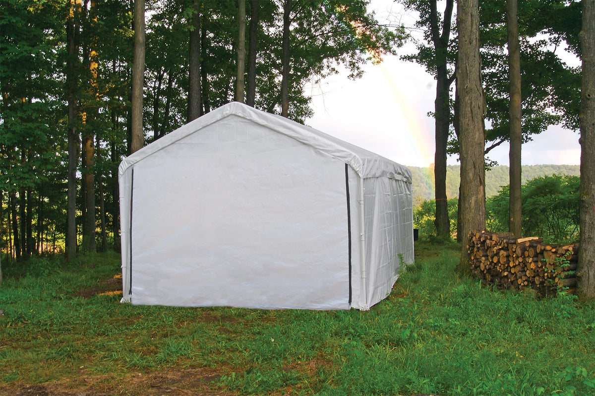12' x 30' White Canopy Enclosure Kit K60564