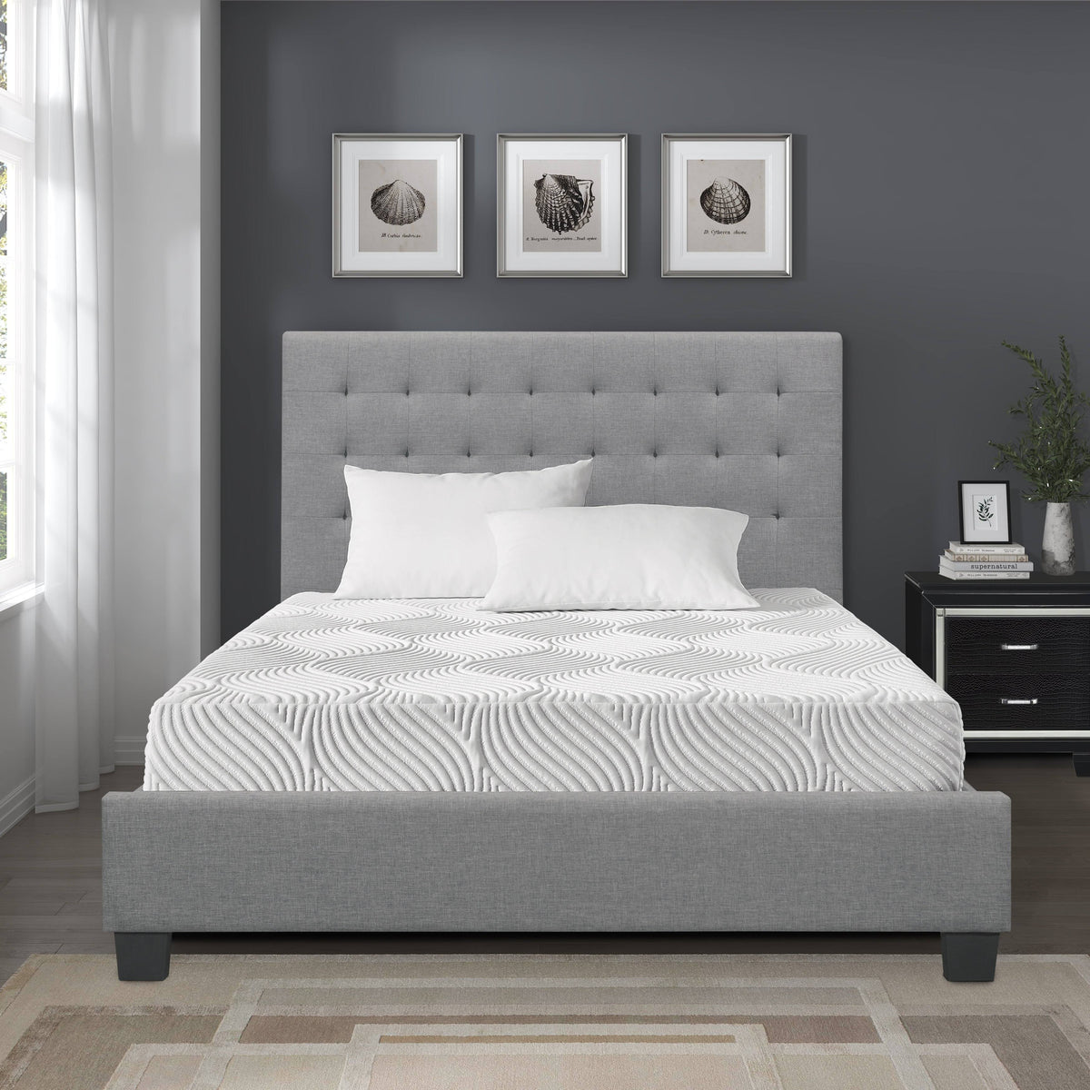 Forest 10-Inch Gel-Infused Memory Foam Mattress A941