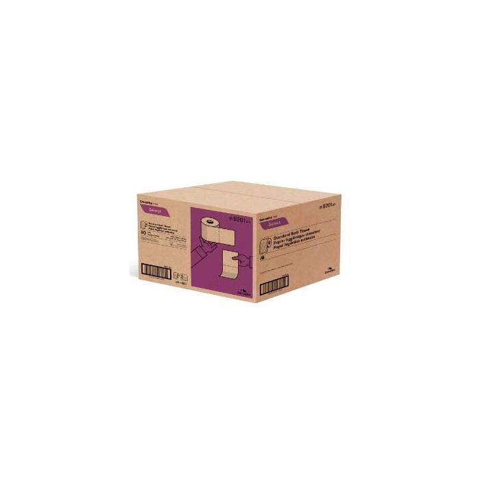 Standard 2-Ply White Bathroom Tissue, 80 Roll/Carton N55643