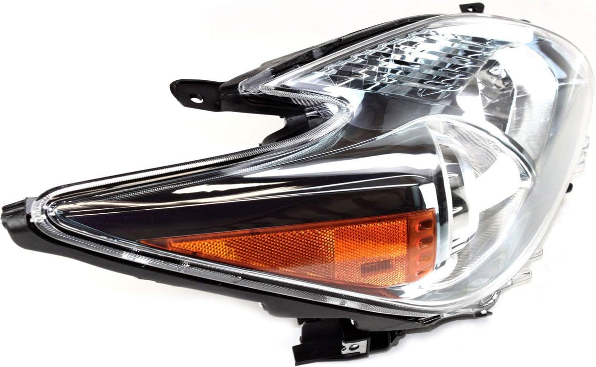 Set of 2 Halogen Headlight Lens and Housing for 2010-2011 Toyota Prius T435