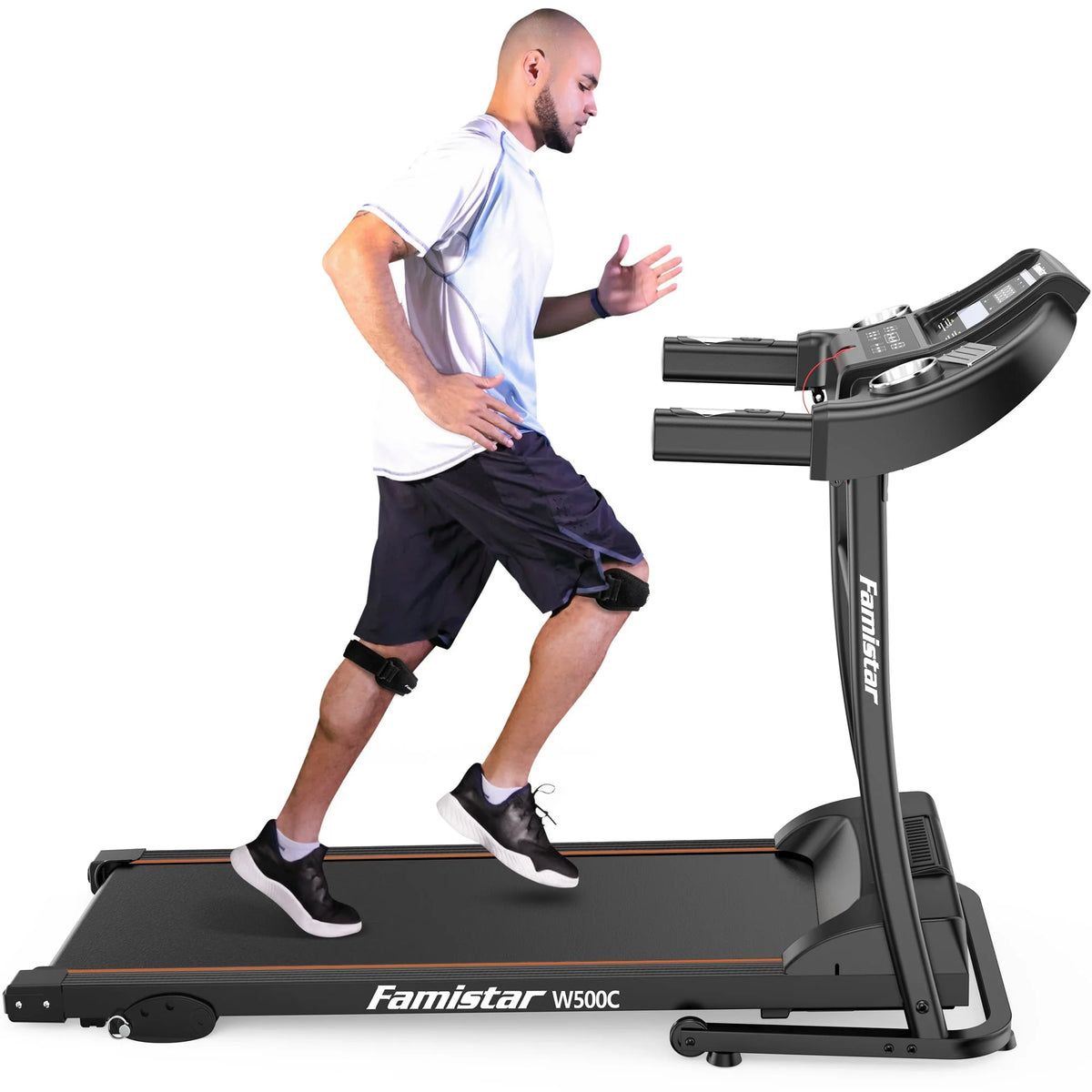 4.5HP Folding Treadmill with 15% Auto Incline G163