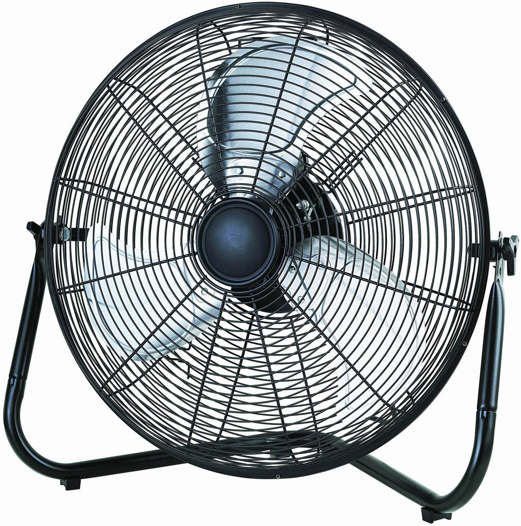 20 inch 3-Speed Steel Floor Fan, Black P890595