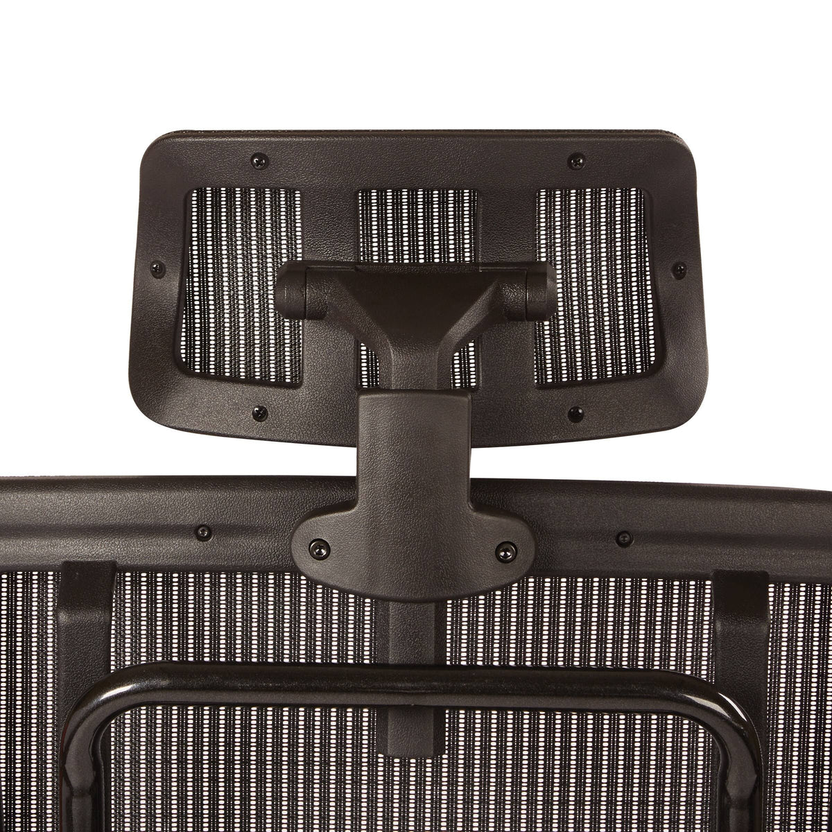 Black Mesh Back Chair with Headrest Y17345