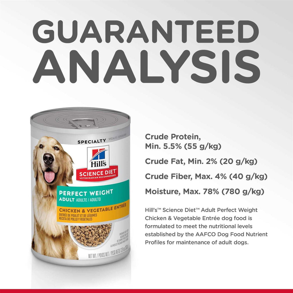 Adult Chicken & Vegetable Entree Canned Dog Food L15391