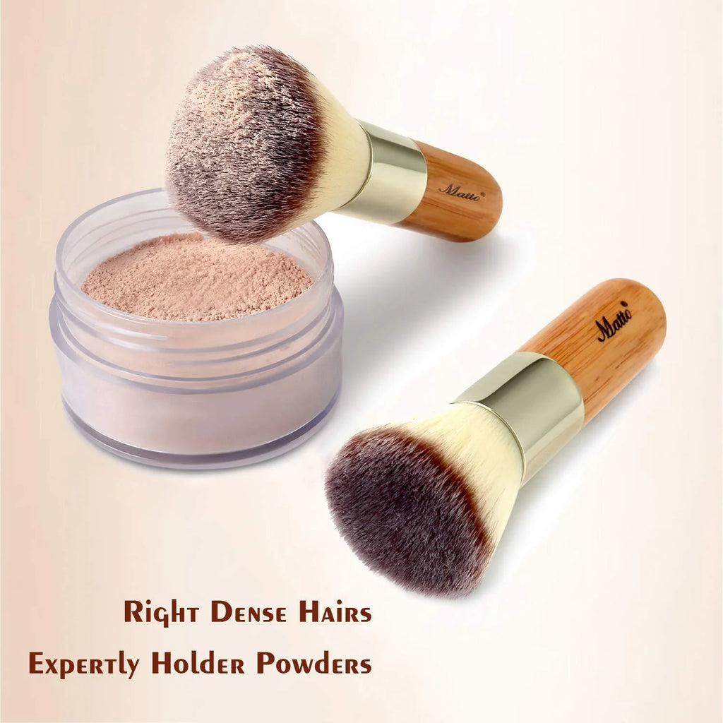 Bamboo Makeup Brush Set 2 Pieces Q12338