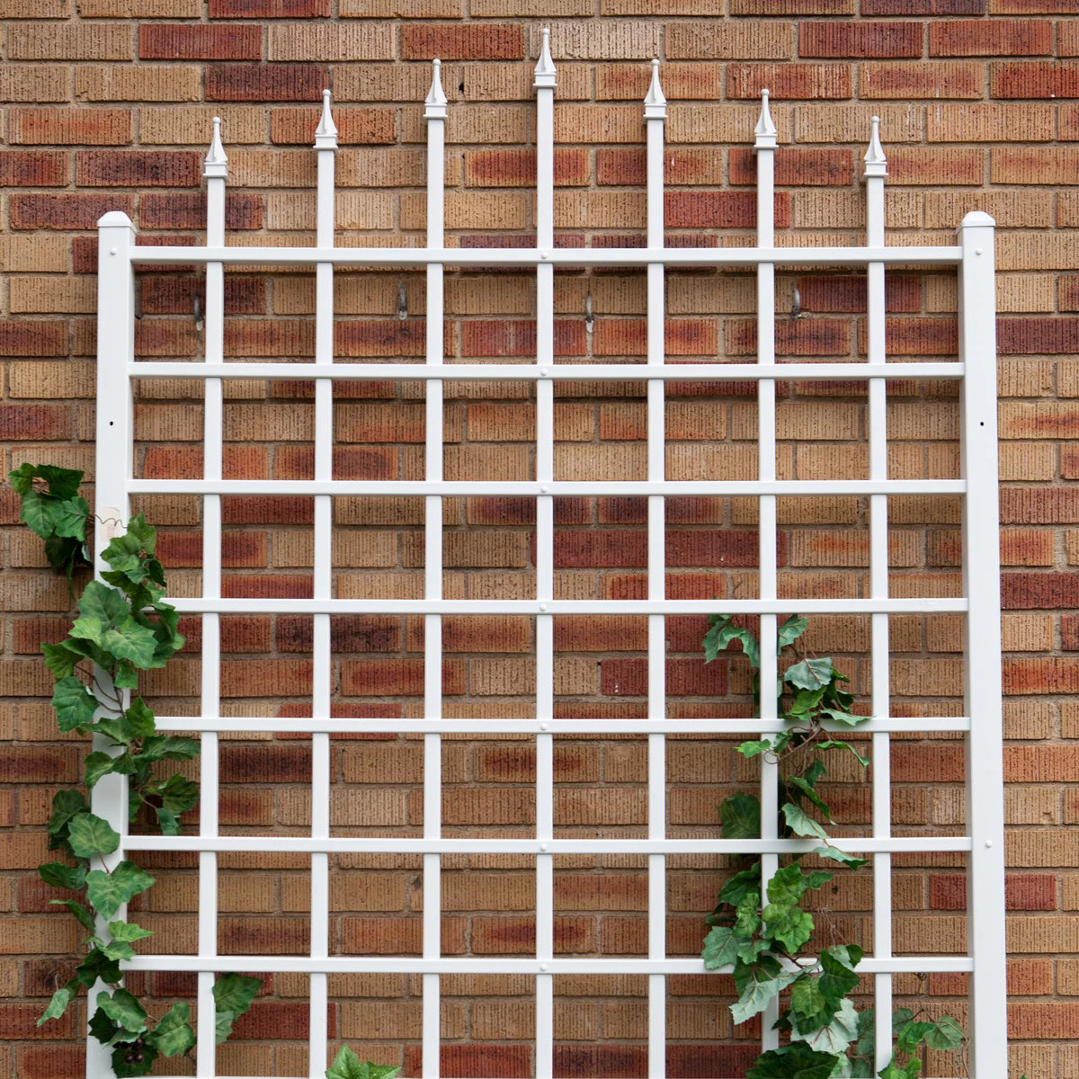 White Vinyl Wall Trellis Z9941