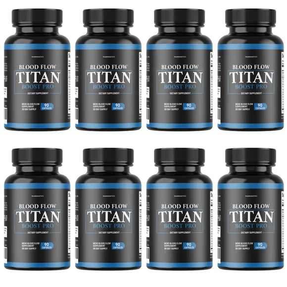 Blood Flow Supplement 8 Bottles O2305