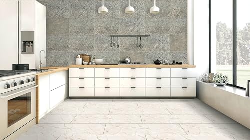 Stone Veneer Wall Panels, Extra Large 3 x 2 ft Tiles, Real Stone, Indian Autumn Rustic, Single Panel, Covers 5.8 sq ft Q67816