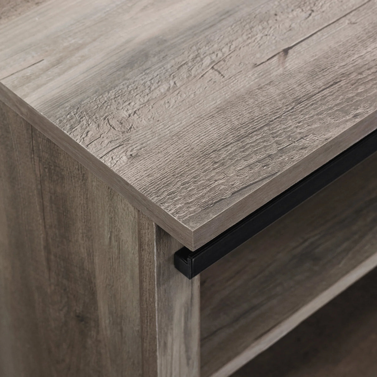 Gray Wash Storage Bench C346925