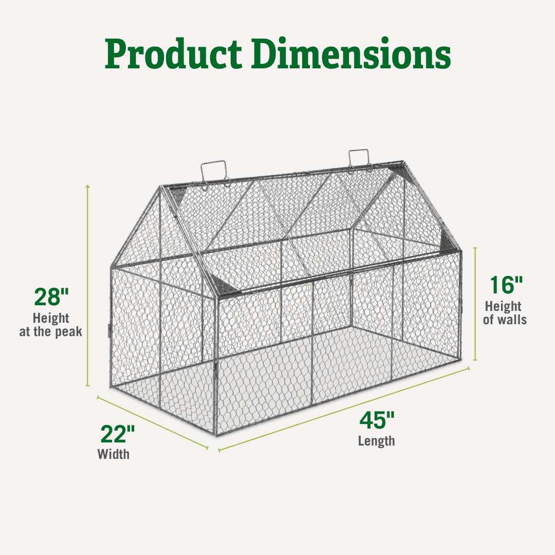 Chicken Wire Crop Coop N516080