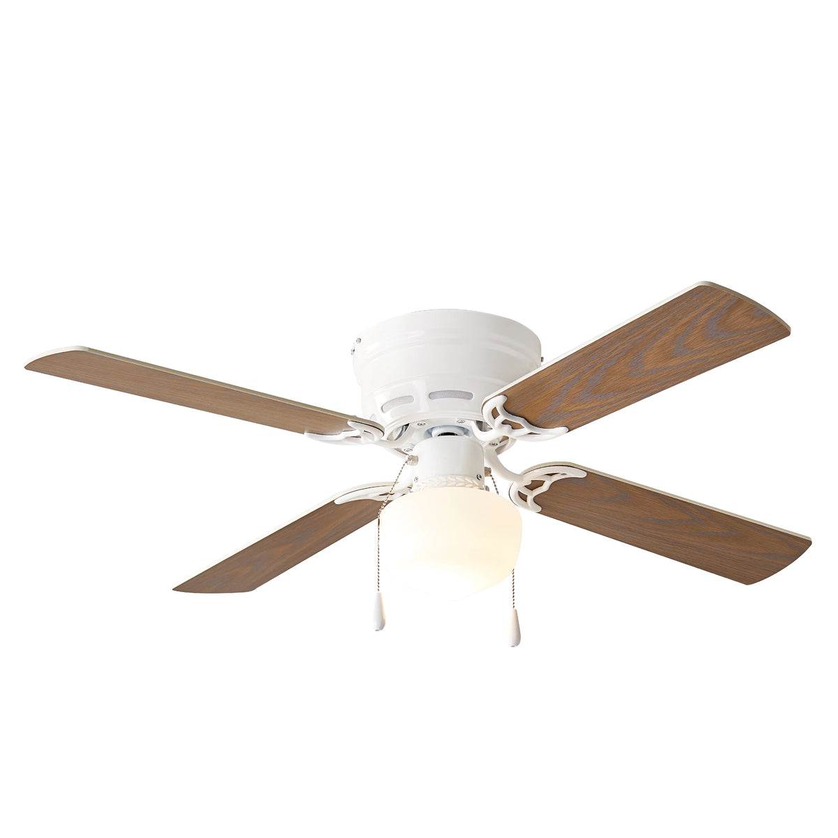 White 4 Blades LED Ceiling Fan O530195