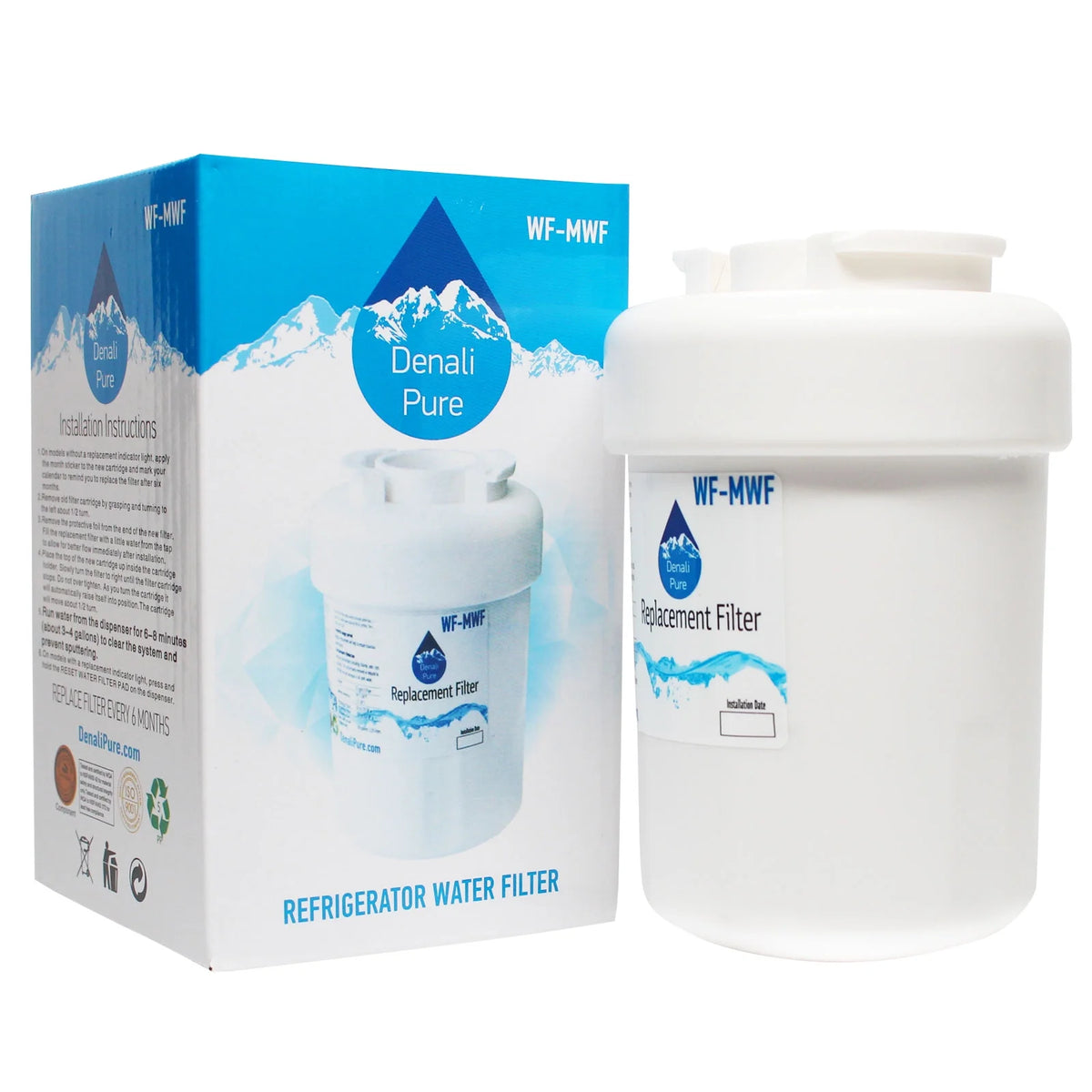 5-Pack Replacement Refrigerator Water Filter Cartridge K792037