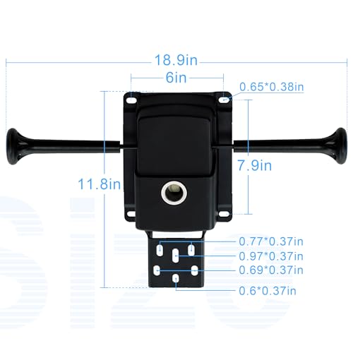 Swivel Tilt Mechanism Replacement Part Heavy Duty Control Seat Mechanism 6" x 7.9" Mounting Holes N37532